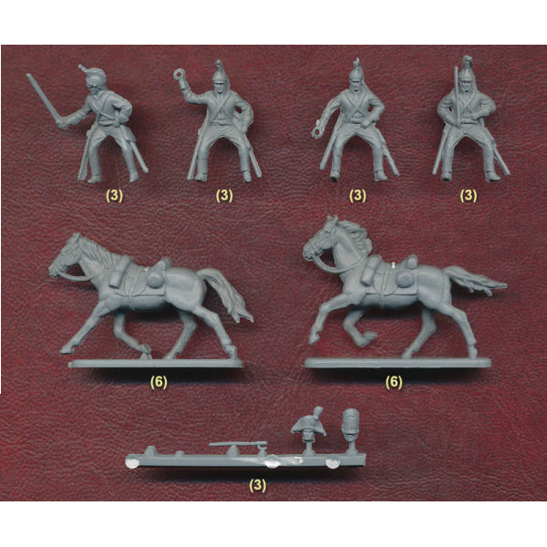 1/72 Waterloo British Heavy Dragoons (12 Mtd) (HaT)