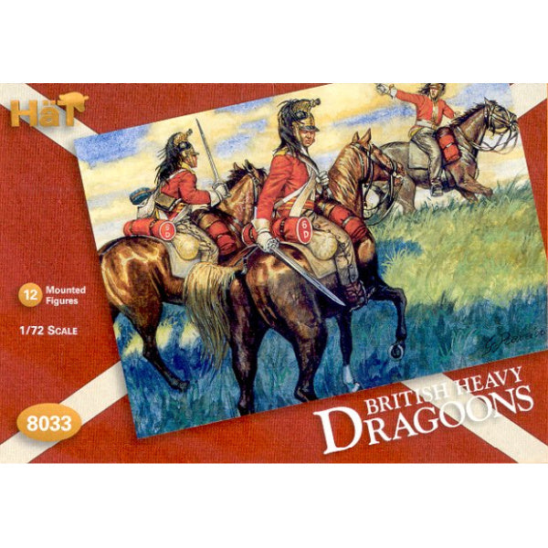 1/72 Waterloo British Heavy Dragoons (12 Mtd) (HaT)