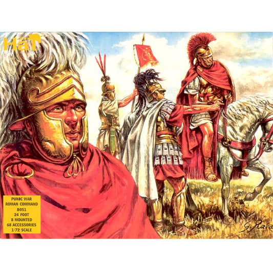 1/72 Punic War Roman Command (HaT)