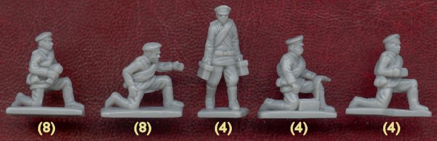 1/72 WWI Russian Hvy Infantry Box (HaT)