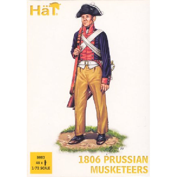 1/72 1806 Prussian Musketeers (48) (HaT)