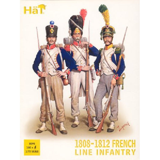 1/72 1808-1812 Napoleonic French Infantry (100) (HaT)