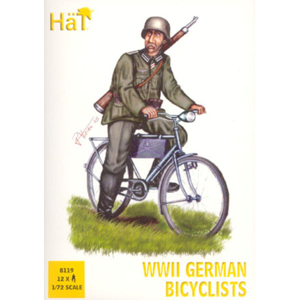 1/72 WWII German Bicyclist Box (HaT)