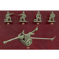 1/72 WWII German PaK 40 Anti-Tank Gun (4) (HaT)