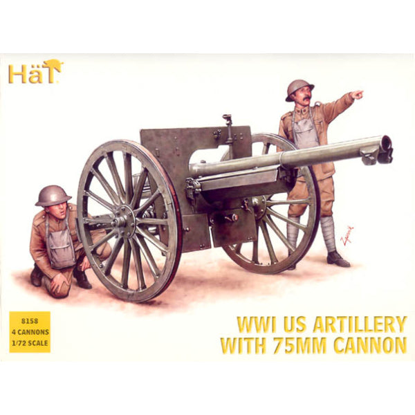 1/72 WW1 U.S. Artillery Box (HaT)