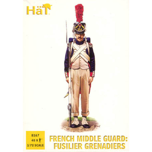1/72 French Middle Guard: Fusilier Grenadiers Box (HaT)