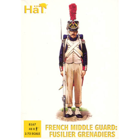 1/72 French Middle Guard: Fusilier Grenadiers Box (HaT)