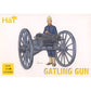 1/72 Colonial Wars Gatling Gun (4 w/24 Figs) (HaT)