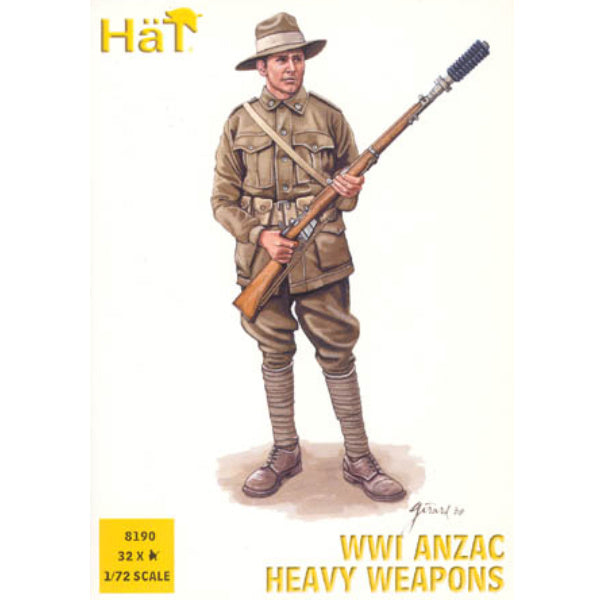 1/72 WWI ANZAC Hvy Weapons Box (HaT)