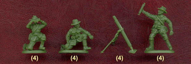1/72 WWI ANZAC Hvy Weapons Box (HaT)