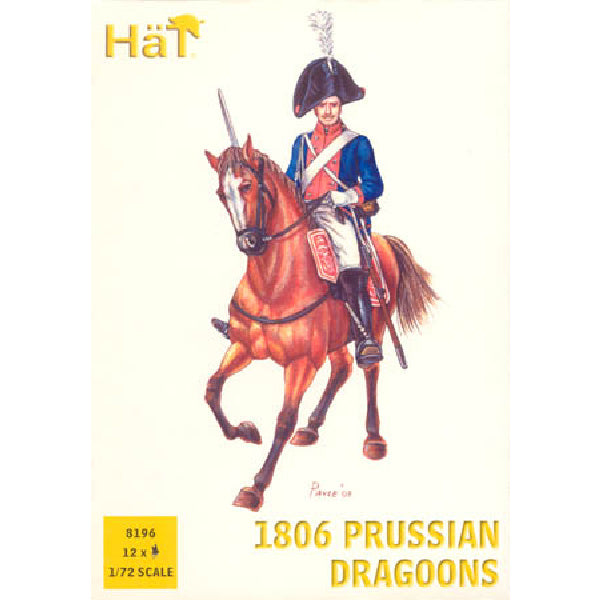 1/72 Prussian Dragoons 1806 (12 Mtd) (HaT)