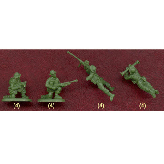 1/72 WWII British Machine Gun Team Box (HaT)
