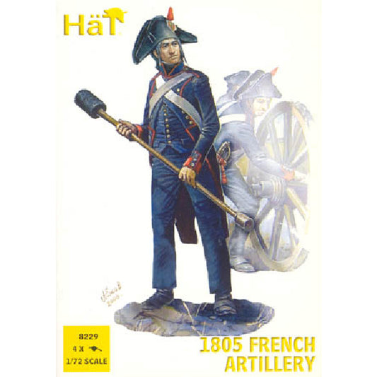 1/72 Napoleonic French Artillery (4 sets) (HaT)