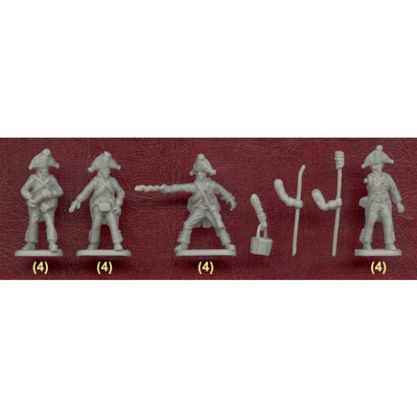 1/72 Napoleonic 1806 Prussian Artillery (16 w/4 Cannons) (HaT)