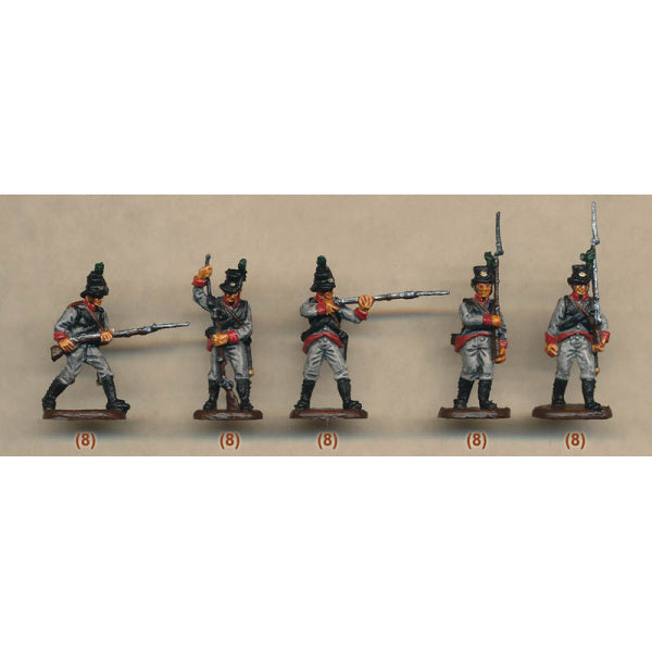 1/72 Napoleonic Austrian Landwehr (60) (HaT)