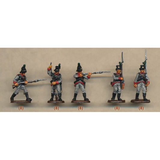 1/72 Napoleonic Austrian Landwehr (60) (HaT)