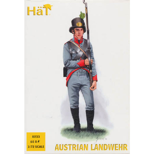 1/72 Napoleonic Austrian Landwehr (60) (HaT)