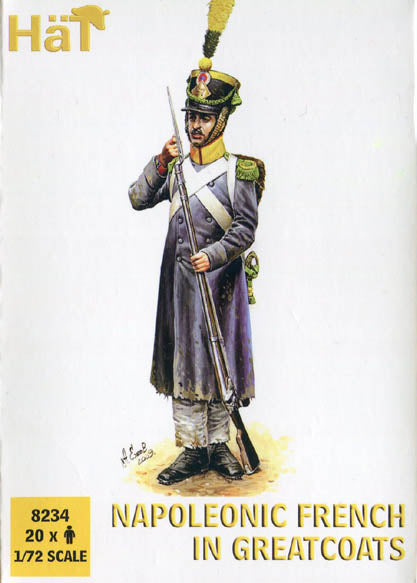 1/72 Napoleonic French in Greatcoats (20) (HaT)