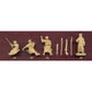 1/72 Colonial Wars Taaishi Camely (15 Figs & 12 Camels) (HaT)
