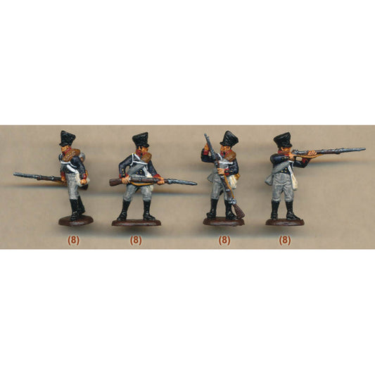1/72 Napoleonic Prussian Infantry Action (40) (HaT)