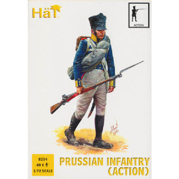 1/72 Napoleonic Prussian Infantry Action (40) (HaT)