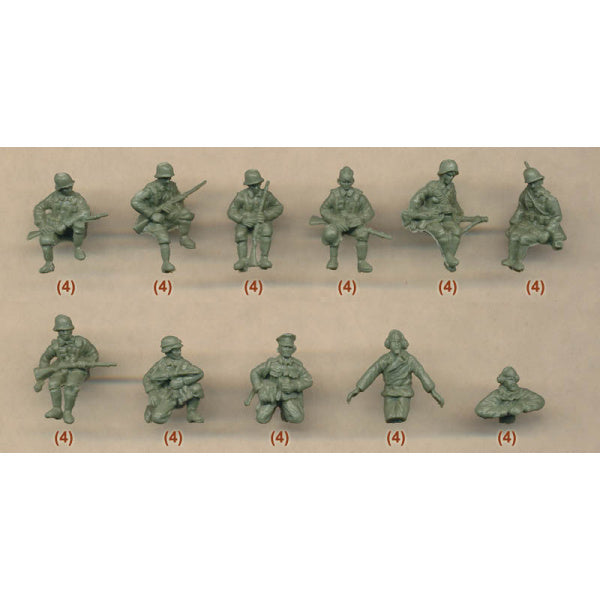 1/72 WW2 German Tank Riders (HaT)