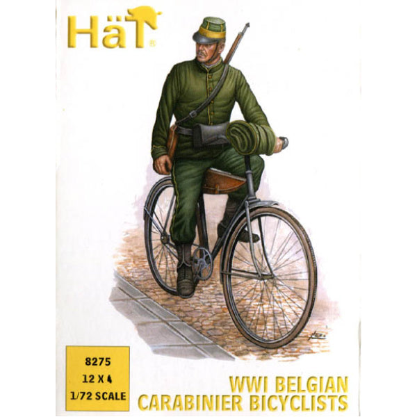 1/72 WWI Belgian Carabinier Bicyclist Box (HaT)