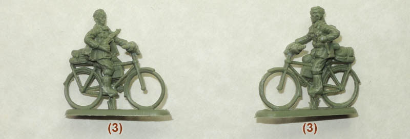 1/72 WWII German Bicycle Infantry Box (HaT)