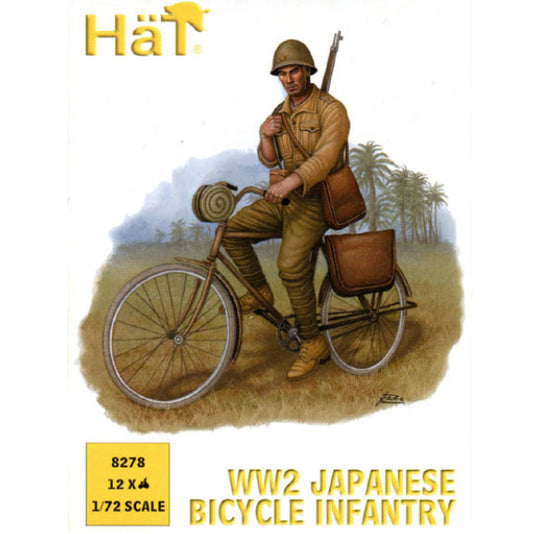1/72 WWII Japanese Bicycle Infantry Box (HaT)