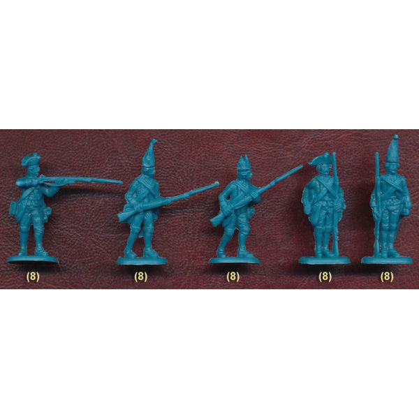 1/72 7 Years War Prussian Infantry Action (40) (HaT)