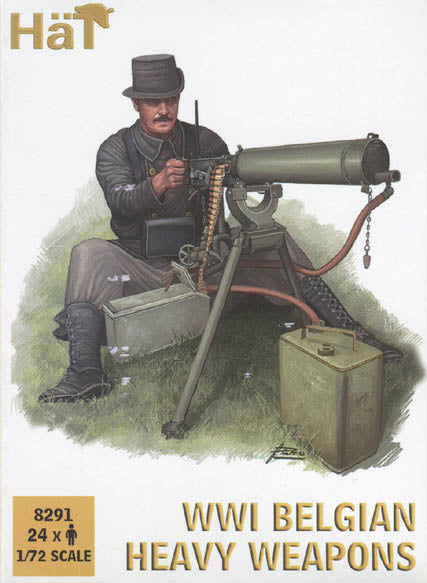 1/72 WWI Belgian Heavy Weapons Box (HaT)