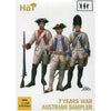 1/72 7 Years War Austrian Sampler (33 & Horse) (HaT)