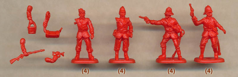 1/72 Zulu War British Command Box (HaT)