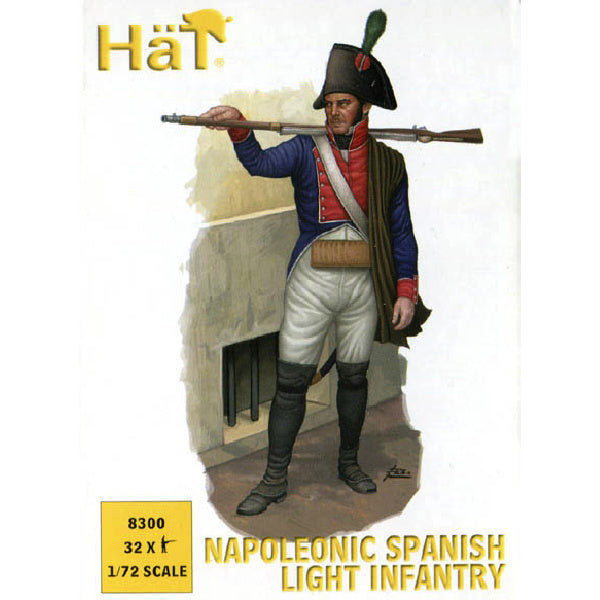 1/72 Napoleonic Spanish Light Infantry (32) (HaT)