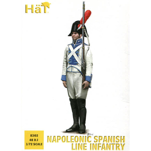 1/72 Napoleonic Spanish Line Infantry (48) (HaT)