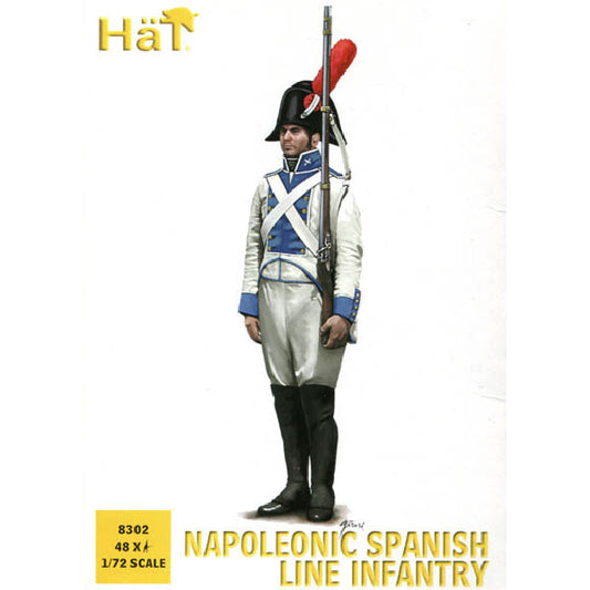 1/72 Napoleonic Spanish Line Infantry (48) (HaT)