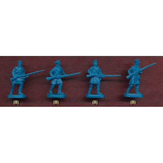 1/72 Prussian Landwehr Action (56) (HaT)