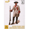 1/72 7 Years War Austrians Marching (48) (HaT)