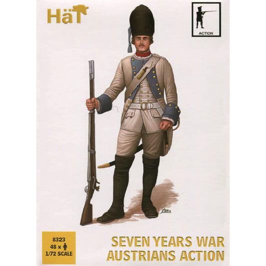 1/72 7-Years War Austrians Action (48) (HaT)