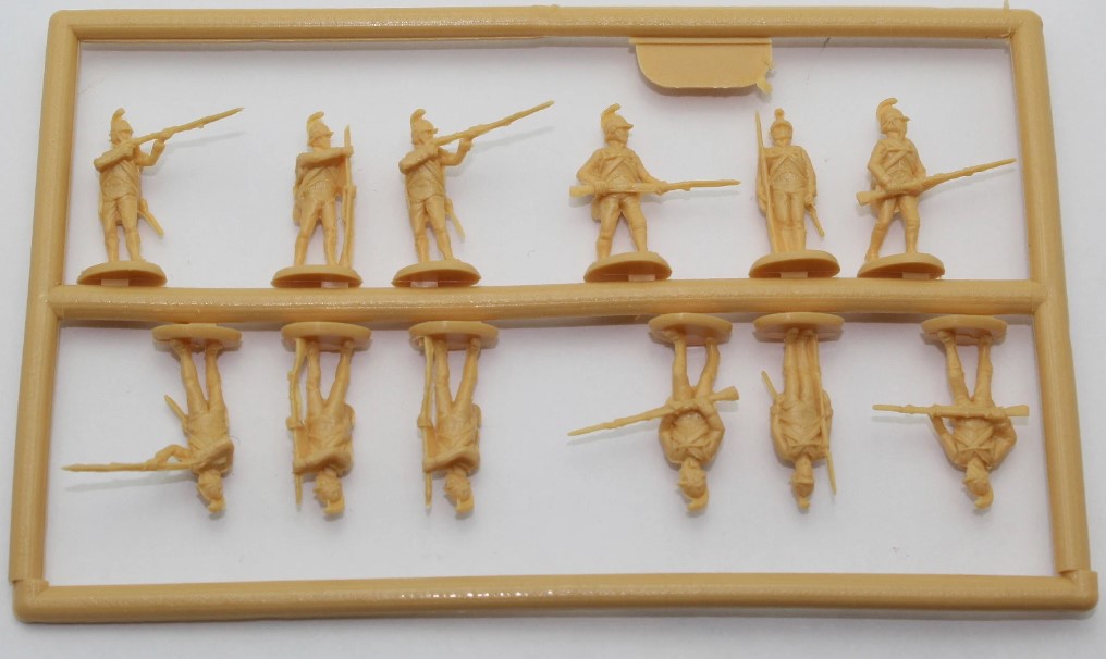 1/72 Napoleonic Austrian Infantry Action (48) (HaT)