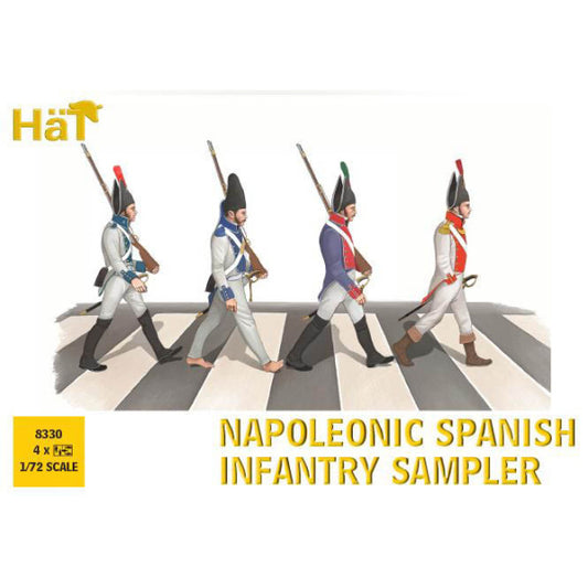 1/72 Napoleonic Spanish Infantry Sampler (38) (HaT)