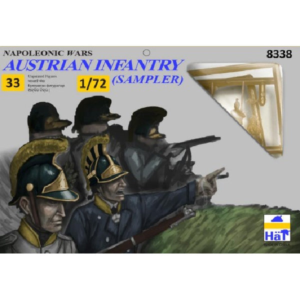 1/72 Napoleonic Austrian Sampler (33) (HaT)