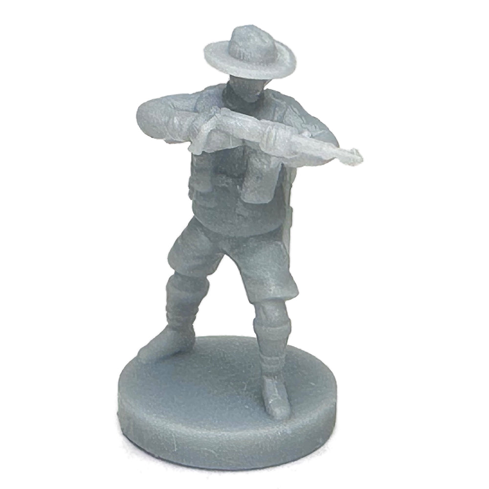 Australian Soldier (3D Printed) x5