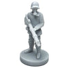 Soldier w/MG (3D Printed) x5