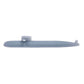 Chinese Type 093 Attack Submarine (3D Printed) x5