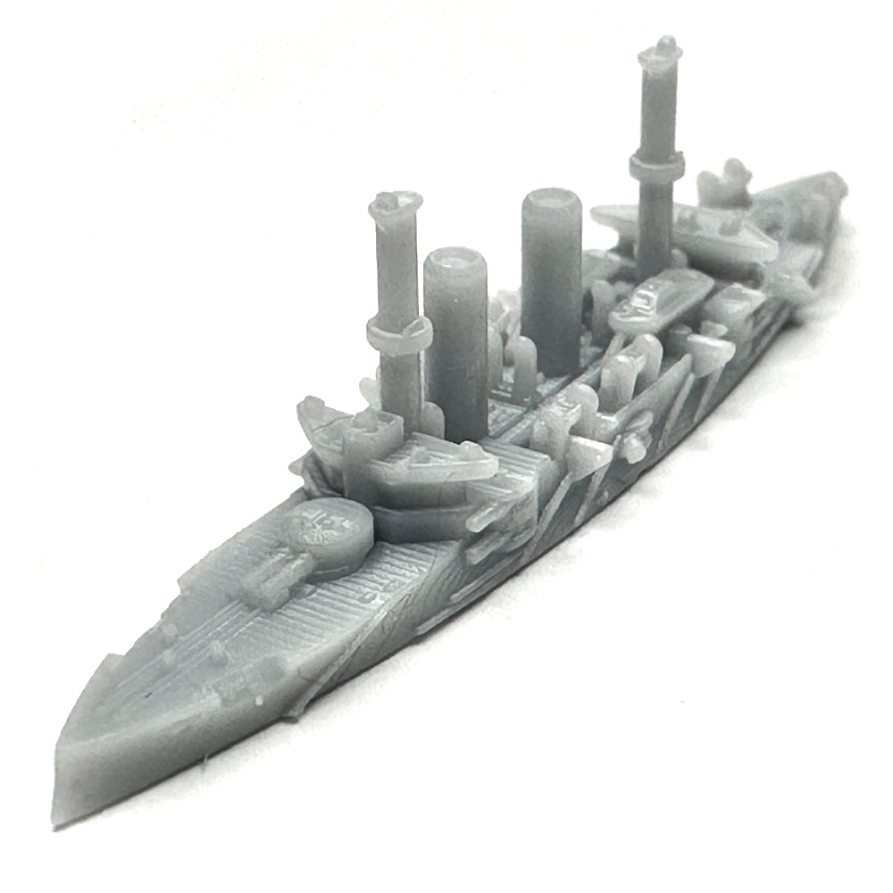Japanese Asama-Class Armored Cruiser WW1 (3D Printed) x5