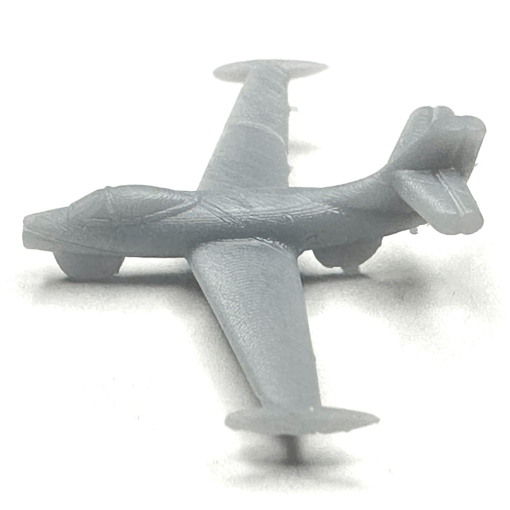 French Dassault Ouragan Fighter (3D Printed) x5