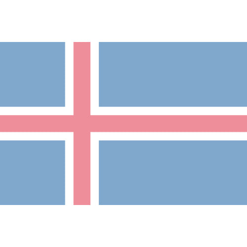 Iceland (1944-P) Build Plate Flag