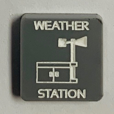 Weather Station Marker (Acrylic) x5