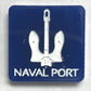 Modern Naval Port Marker (Acrylic) x5
